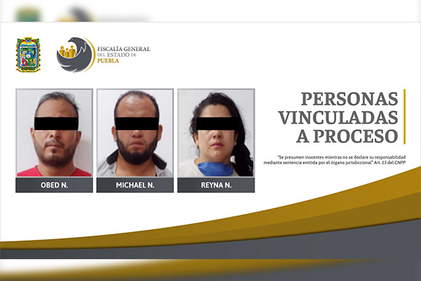 Vinculados a proceso tres secuestradores de un taxista