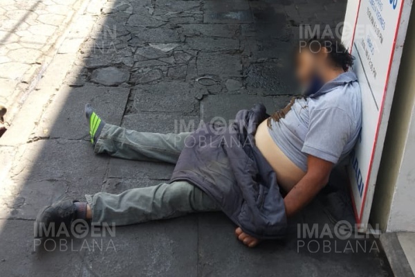 Indigente muere por alcoholismo en pleno centro histórico