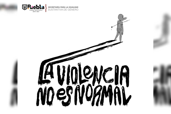 Lanza Ayuntamiento de Puebla campaña para visibilizar violencia de género