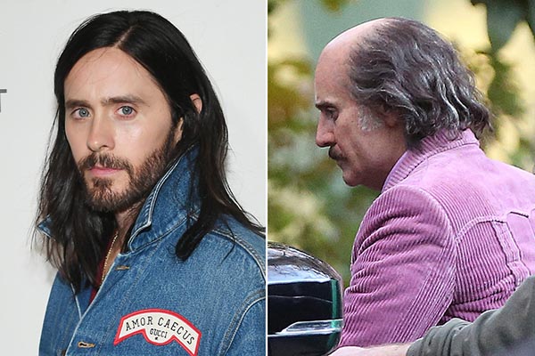 Difunden imagen de Jared Leto en "House of Gucci"; luce irreconocible