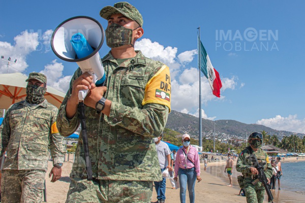 Varias playas mexicanas cerrarán para evitar aumento contagios de COVID-19