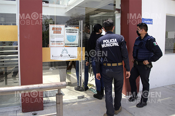 Asaltan con lujo de violencia presidencia auxiliar de la Romero Vargas