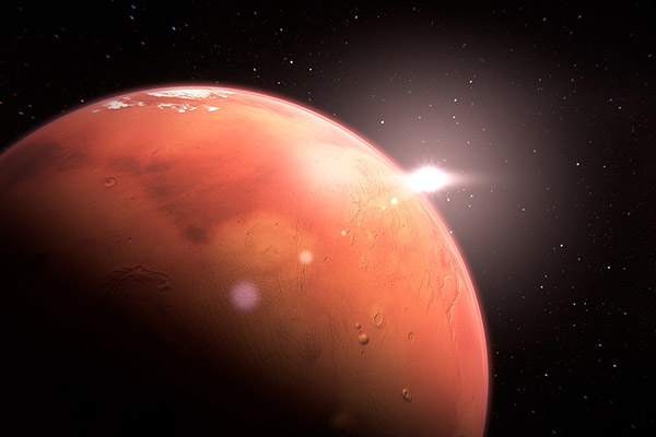 ¿Un “arcoíris” en Marte? Foto de la NASA provoca polémica y plantea preguntas