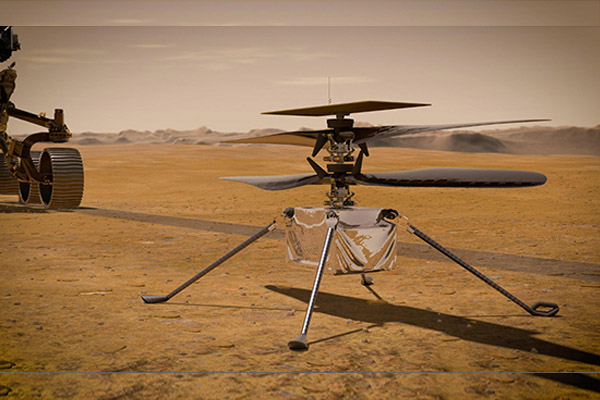 Helicóptero de NASA en Marte intentará primer vuelo