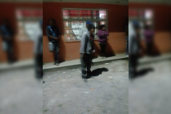 Se metió a una casa ajena… ¡así le fue!