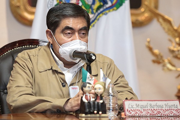 Rezago social de Puebla proviene de años anteriores, afirma Barbosa