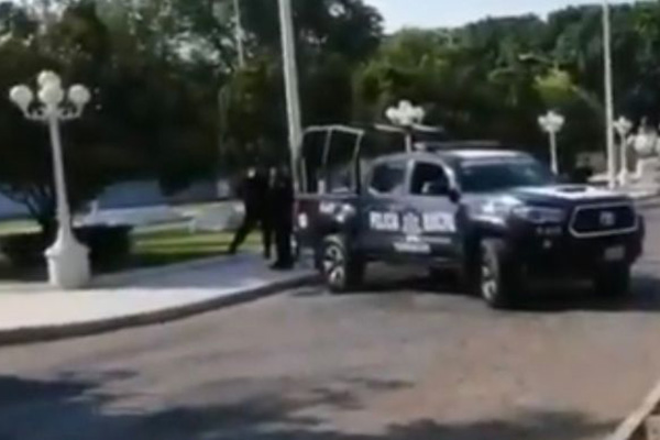 Abandonan feto humano bajo un árbol en parque de Tehuacán