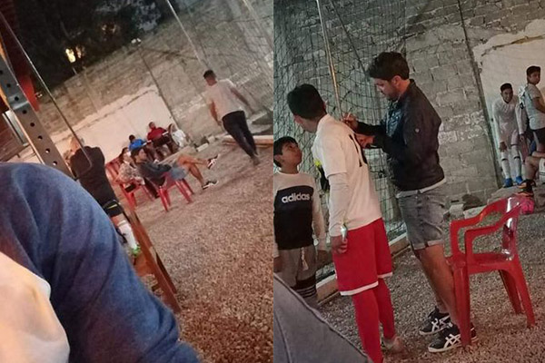 Nicolás Larcamón podría ser sancionado tras asistir a partido amateur sin cubrebocas