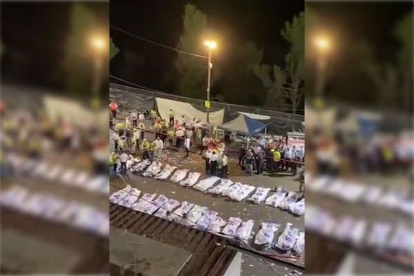 38 muertos en Israel tras accidente y estampida durante celebración religiosa