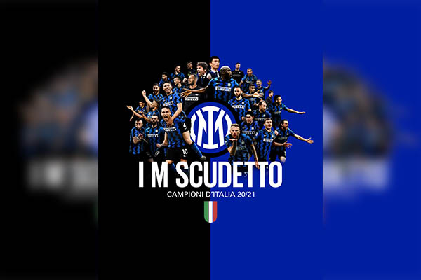 Inter de Milán termina con sequía de once años y es campeón de la Serie A