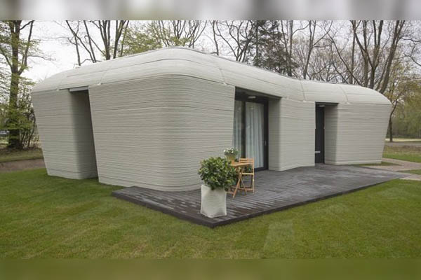 Habitan en Ámsterdam la primera casa completamente impresa en 3D