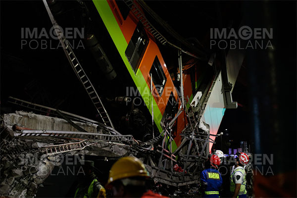 Empresa internacional hará peritaje de desplome del metro