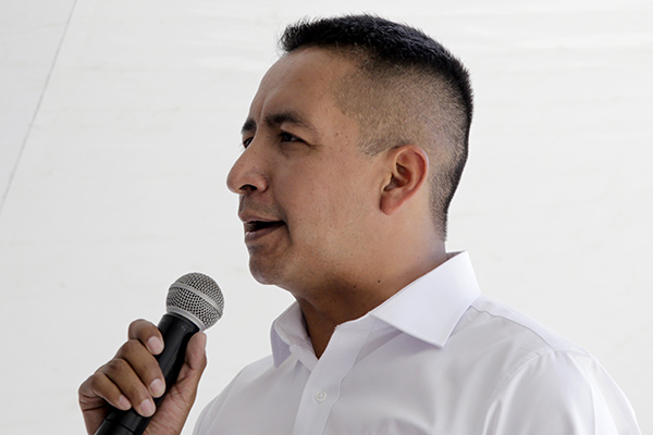 Presenta Edmundo Tlatehui plan de gobierno para San Andrés Cholula