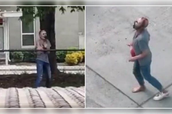 Video de “Mujer zombi” caminando en calles de Seattle genera polémica en redes sociales