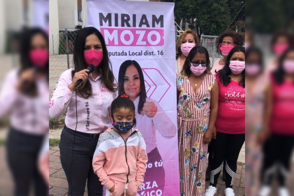 Miriam Mozo llama a debatir a candidatos del distrito 16 local