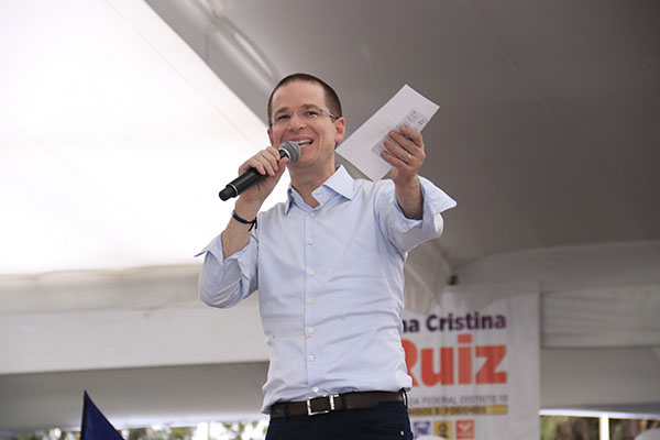 ¿Y dónde está Ricardo Anaya?