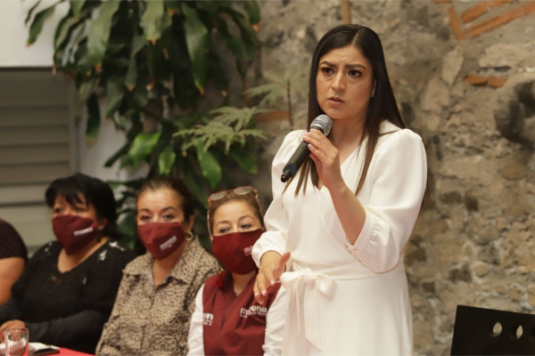 Claudia Rivera resalta papel de las mujeres en la transformación de Puebla