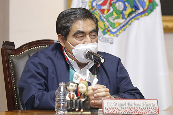Pide Barbosa a poblanos mantener la dignidad durante campañas