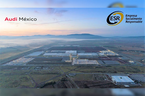 Por cuarta vez, Audi México es reconocida como Empresa Socialmente Responsable
