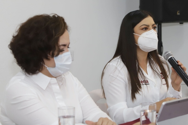 Claudia Rivera propone fortalecer estrategia para la dignificación de viviendas