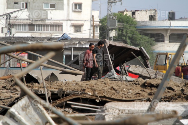Aumenta a 109 el número de palestinos muertos en la Franja de Gaza