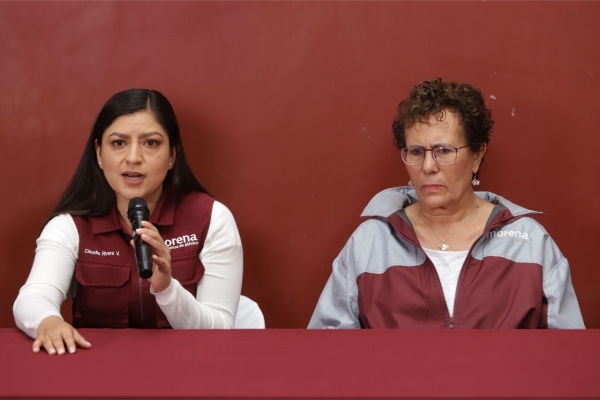 Militantes que atacan a Claudia Rivera violan los estatutos, dice Luján