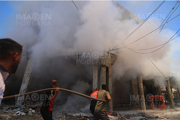 Suman 145 los palestinos muertos por los ataques aéreos de Israel contra Gaza