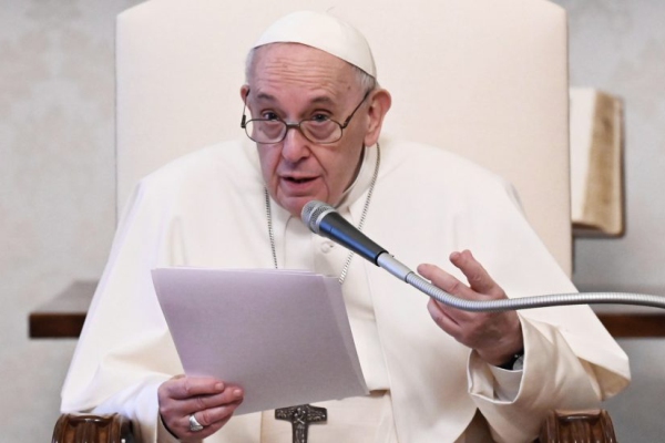 El papa Francisco pide la paz entre israelíes y palestinos