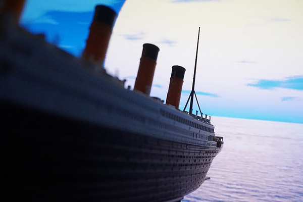 Construyen en China una réplica a tamaño real del Titanic