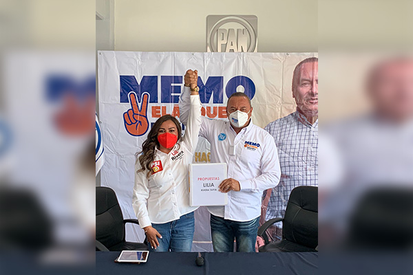 Se une candidata del PSI a campaña de Guillermo Velázquez