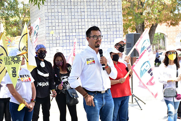 Beto Gil pide elecciones limpias en Amozoc el próximo 6 de junio y condena agresiones