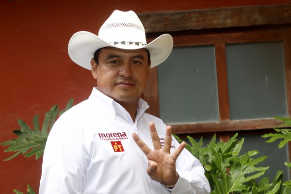 Dale una oportunidad al movimiento del cambio: Ebodio Santos