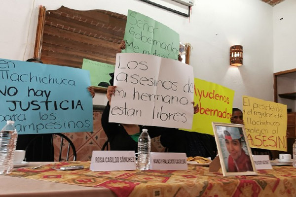 Familia acusa injusticia y encubrimiento por homicidio en Tlachichuca