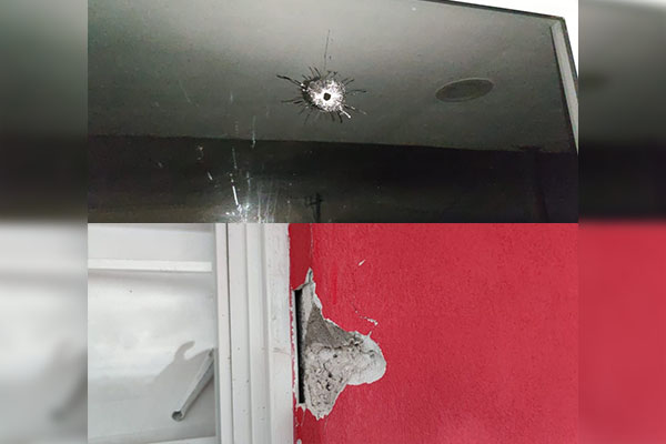 En Ocoyucan, tocó el turno al candidato del PRI: llenaron de plomo su casa