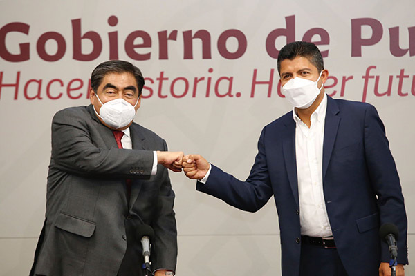 Hacer equipo por Puebla, acuerdo entre Miguel Barbosa y Eduardo Rivera