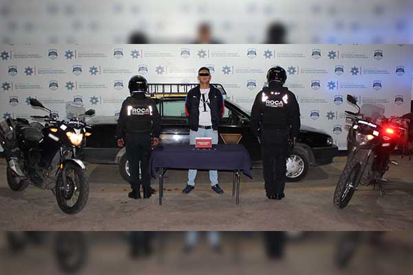 “El Pacha”, multiasaltante detenido mientras orinaba en la calle