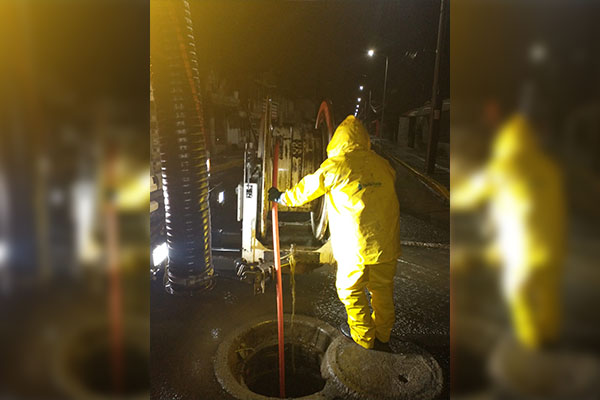 Agua de Puebla desazolvó 23 puntos de fuerte encharcamiento