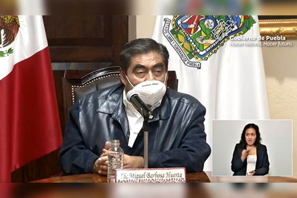 Gobierno del estado hace limpia en la SSP, afirma Miguel Barbosa