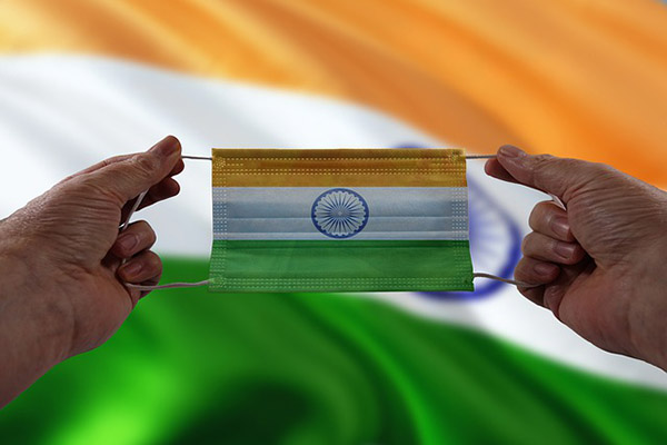 Nueva cepa de coronavirus nace en la India