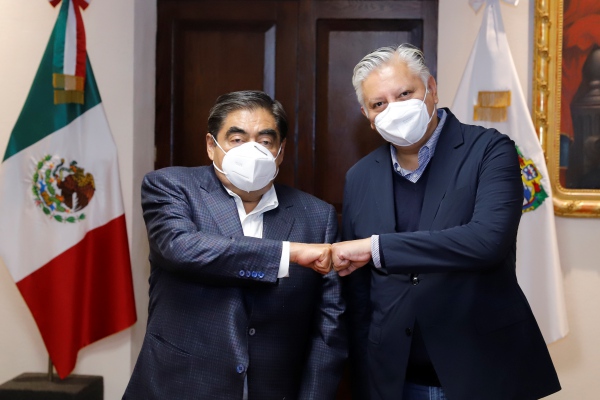 Sostienen reunión el gobernador del Estado y líder de Movimiento Ciudadano
