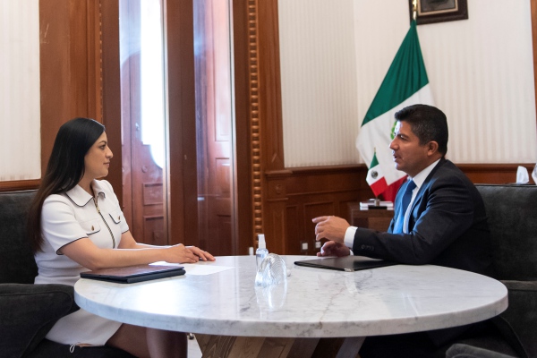 Claudia Rivera ofrece a Rivera Pérez estabilidad durante transición de gobierno