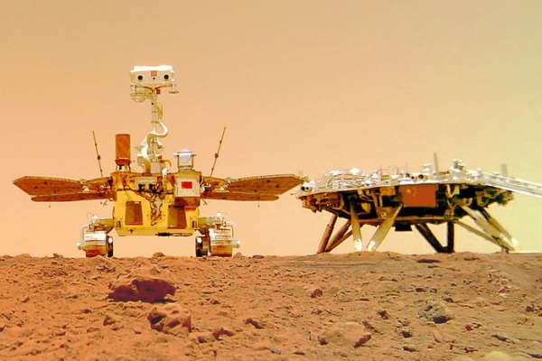 Publican nuevas imágenes registradas por sonda Tianwen-1 en Marte