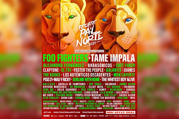 Destapan cartel completo de Tecate Pa