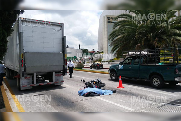 Septuagenario muere tras estampar su Harley-Davidson contra un tractocamión