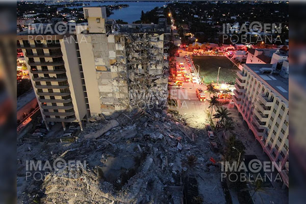 Aumenta a 12 el número de muertos en el derrumbe de un edificio en EU