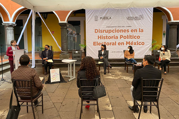 Congreso presenta el libro: “Disrupciones en la historia política electoral en México”