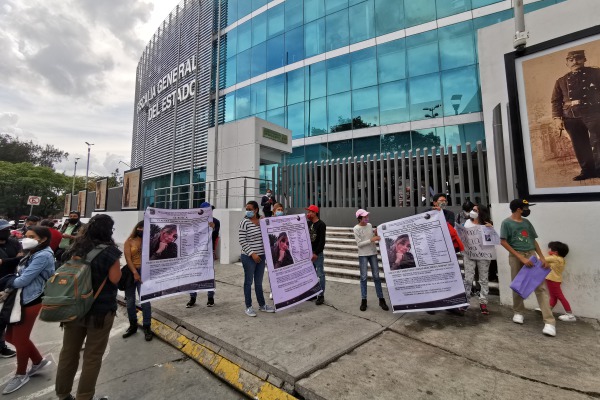 Protestas continuarán hasta que Claudia Andrea aparezca