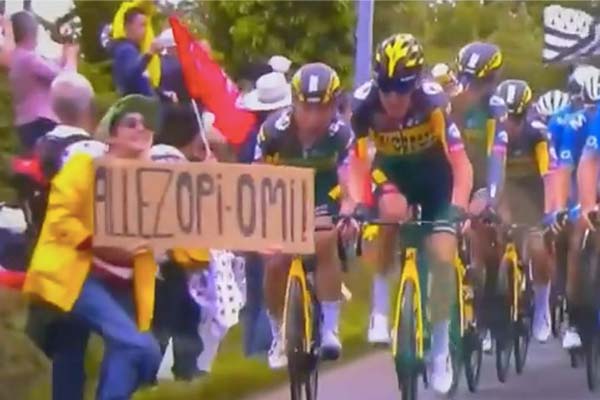 Mujer que provocó accidente en Tour de Francia se dice “arrepentida de su estupidez”