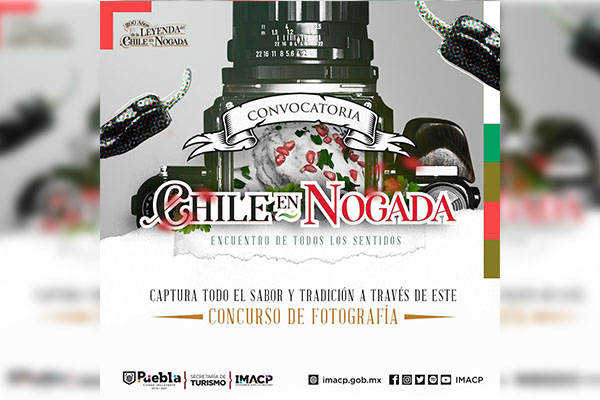 IMACP invita al concurso de fotografía “El Chile en Nogada. Encuentro de todos los sentidos”