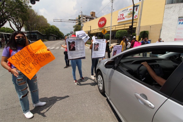 Exigen con nueva manifestación que agilicen búsqueda de Claudia Andrea Ramos